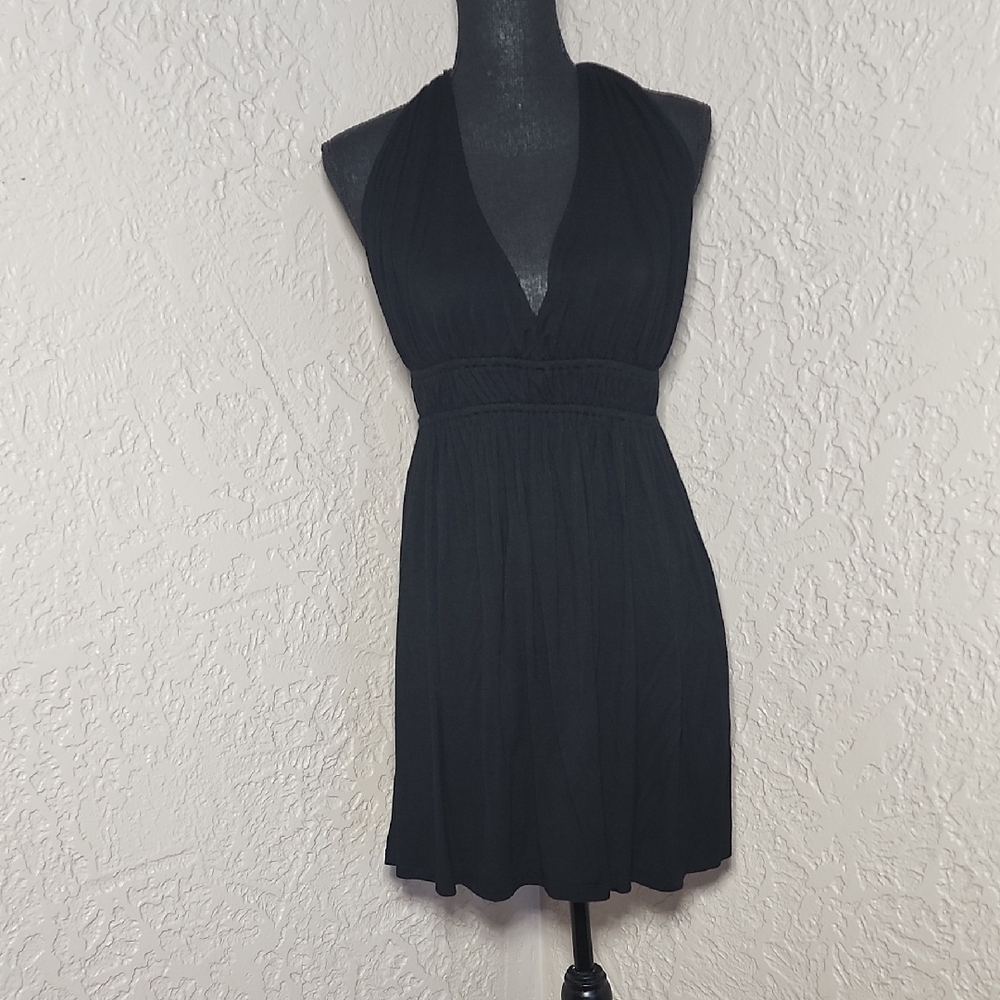 Julies Closet Black Midi Cocktail Dress